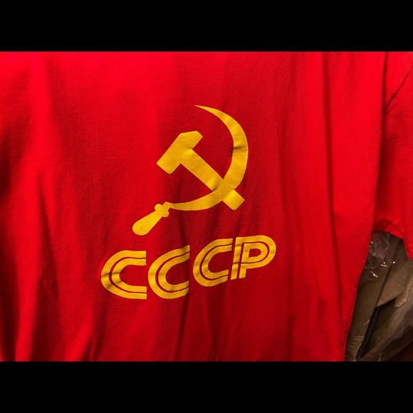 US size medium USSR (Soviet Union) CCCP t shirt - Picture 2 of 5